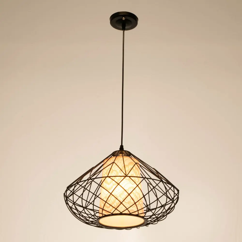 Фото 2 Светильник подвесной BAYERLUX 1650 1 лампа 2 м² цвет черный Фото 2 Светильник подвесной BAYERLUX 1650 1 лампа 2 м² цвет черный