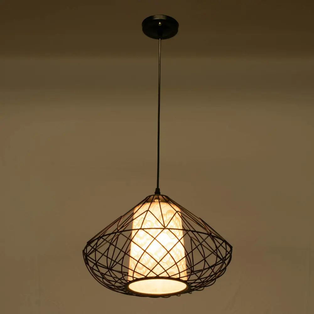 Фото 3 Светильник подвесной BAYERLUX 1650 1 лампа 2 м² цвет черный Фото 3 Светильник подвесной BAYERLUX 1650 1 лампа 2 м² цвет черный