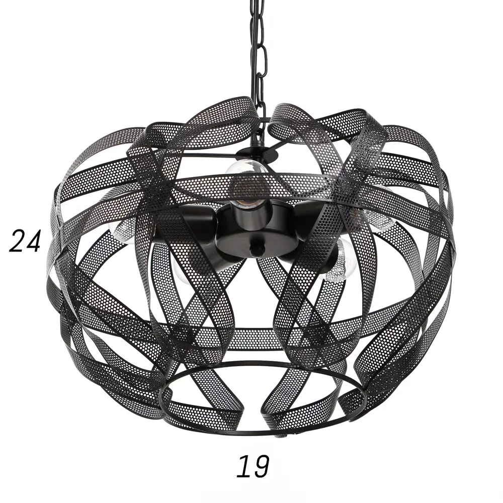 Фото 2 Светильник подвесной BAYERLUX 69953 1 лампа 2 м² цвет черный