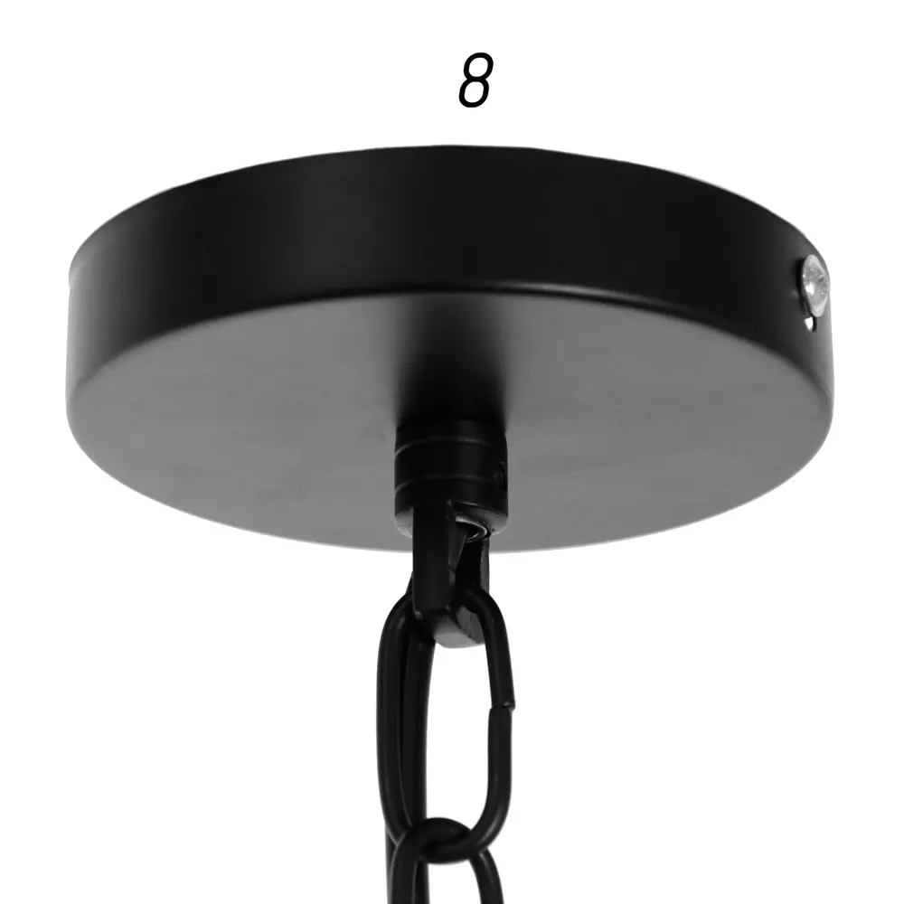 Фото 8 Светильник подвесной BAYERLUX 69953 1 лампа 2 м² цвет черный