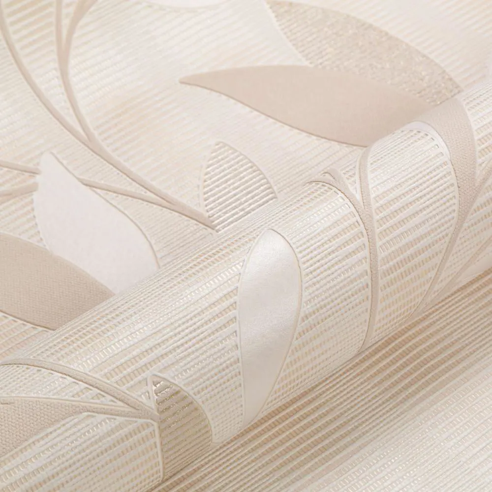 Фото 6 Обои виниловые Home Color Algae бежевые HC11028-21 0.53 м