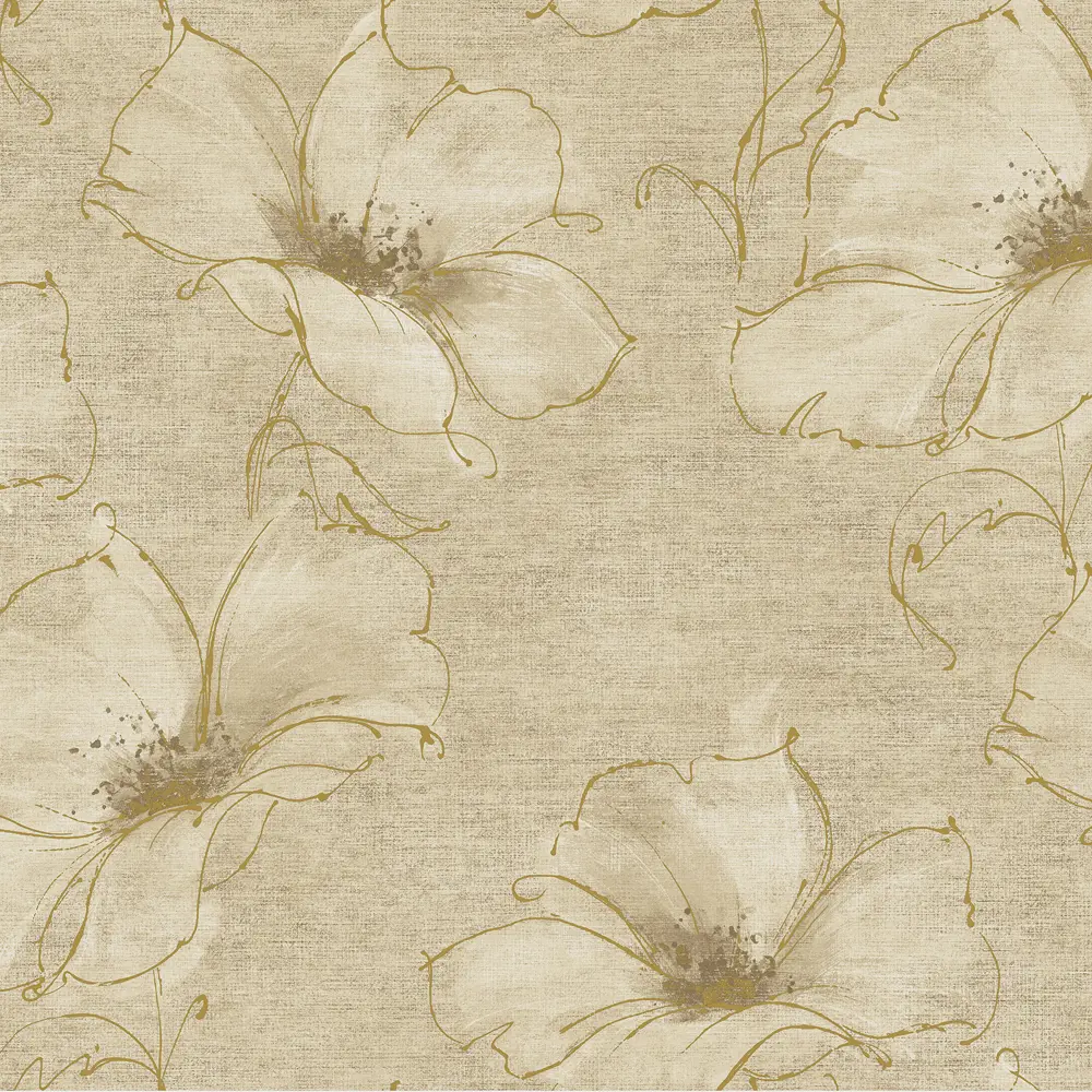 Фото 3 Обои флизелиновые Solo Fleur 1.06 м цвет бежевый E37003 Фото 3 Обои флизелиновые Solo Fleur 1.06 м цвет бежевый E37003