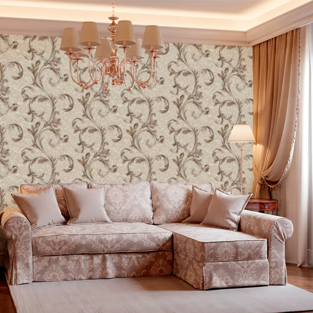 Фото 2 Обои флизелиновые Solo Марпесса бежевые Е49303 1.06 м Фото 2 Обои флизелиновые Solo Марпесса бежевые Е49303 1.06 м