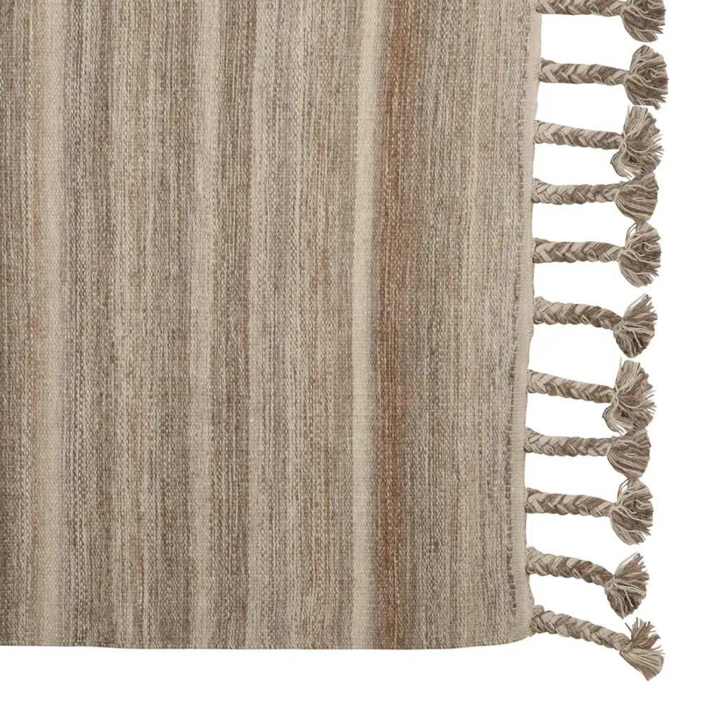 Фото 8 Ковер из шерсти и хлопка с кисточками Tkano Ethnic 120x180 см Фото 8 Ковер из шерсти и хлопка с кисточками Tkano Ethnic 120x180 см