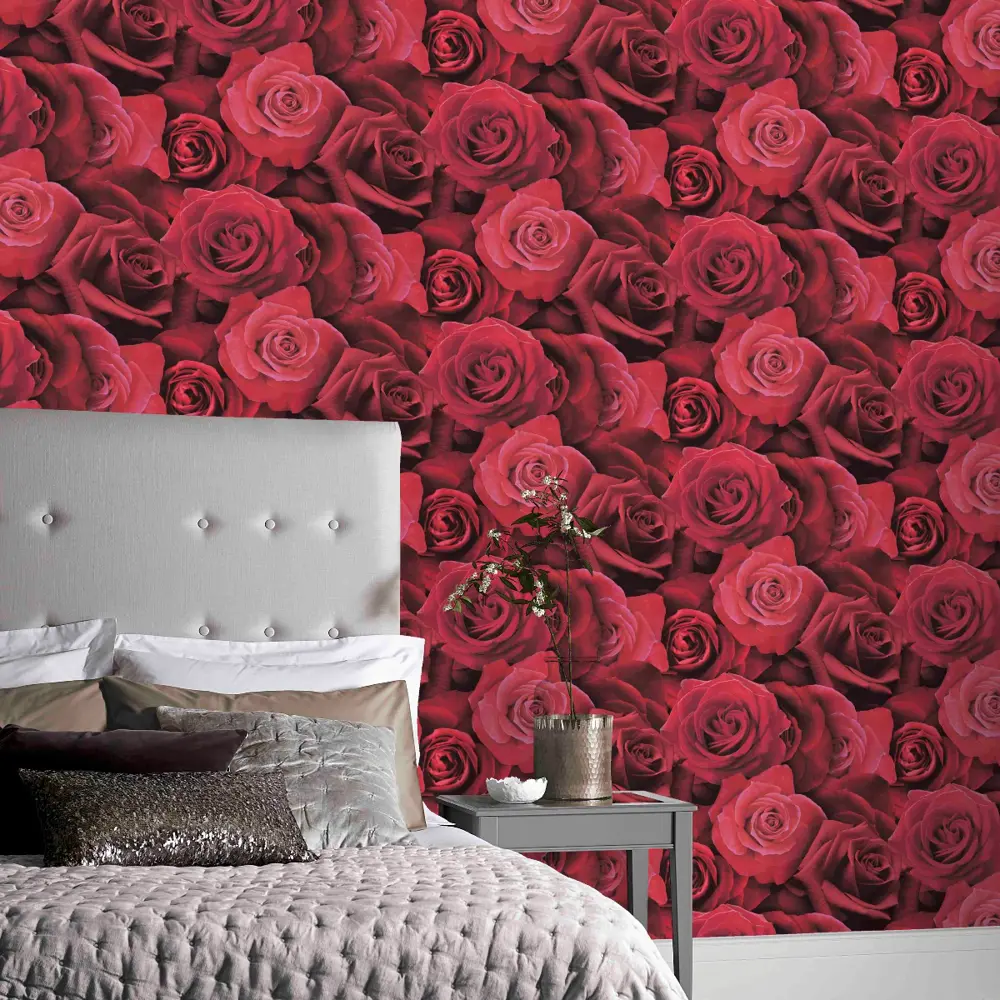 Фото 2 Обои бумажные Arthouse 0.53 м цвет красный 675600 Фото 2 Обои бумажные Arthouse 0.53 м цвет красный 675600