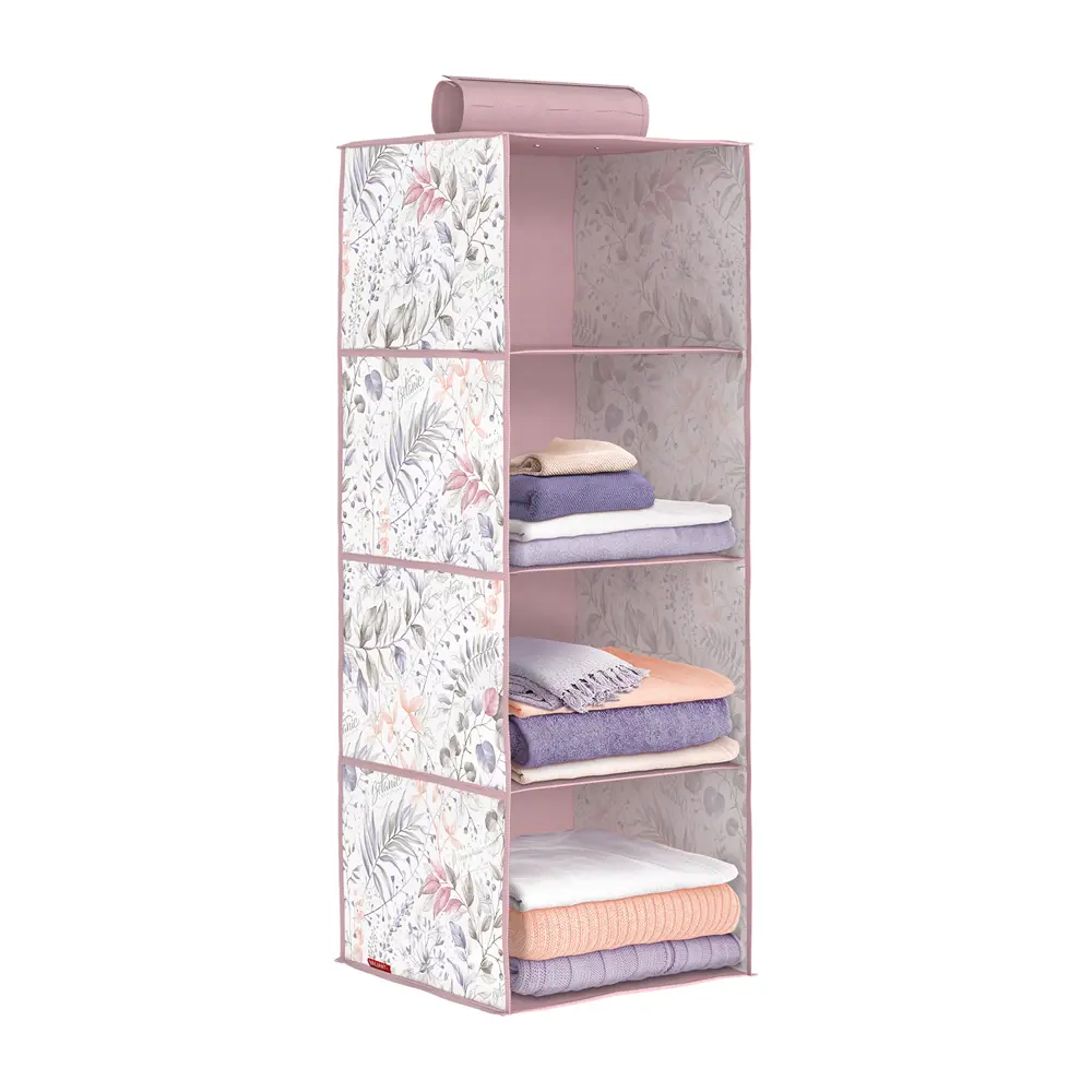 Фото 2 Подвесной органайзер Valiant Botanic Lilac BL-HS4 30x84x30 см цвет лиловый Фото 2 Подвесной органайзер Valiant Botanic Lilac BL-HS4 30x84x30 см цвет лиловый