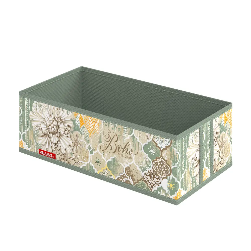 Фото 3 Органайзер для хранения Valiant Boho BH-S2 16x10x32 см цвет оливковый Фото 3 Органайзер для хранения Valiant Boho BH-S2 16x10x32 см цвет оливковый