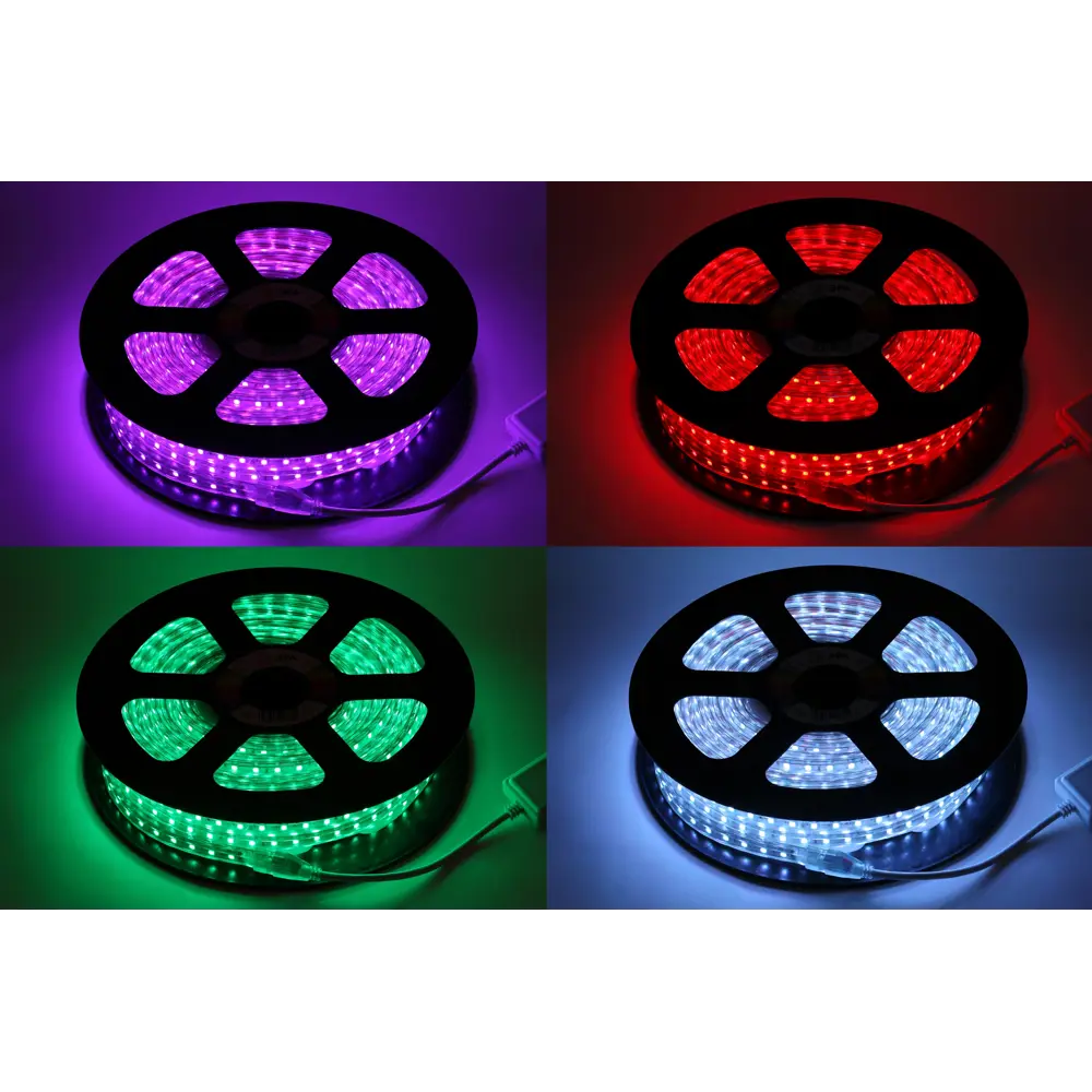 Фото 2 Светодиодная лента ЭРА LS5050 Б0043096 SMD 5050 30 диод/7.20 Вт/м 220 В IP67 20 м разноцветный свет Фото 2 Светодиодная лента ЭРА LS5050 Б0043096 SMD 5050 30 диод/7.20 Вт/м 220 В IP67 20 м разноцветный свет
