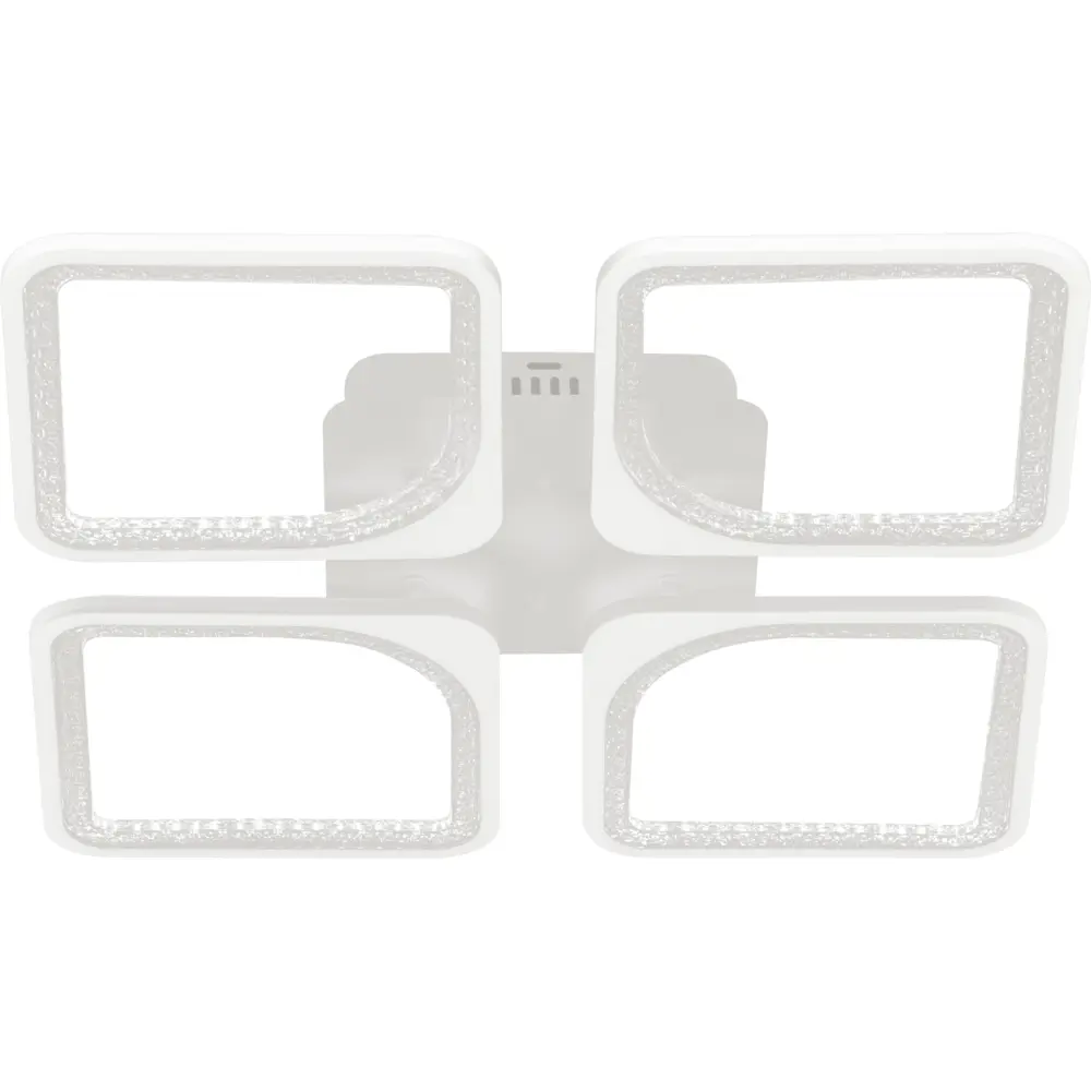 Фото 3 Люстра потолочная светодиодная RITTER 52036 8 MONDELLO 44 м² изменение оттенков белого цвет белый