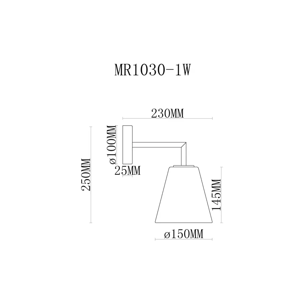 Фото 2 Настенный светильник MYFAR MR1030-1W цвет латунь Фото 2 Настенный светильник MYFAR MR1030-1W цвет латунь