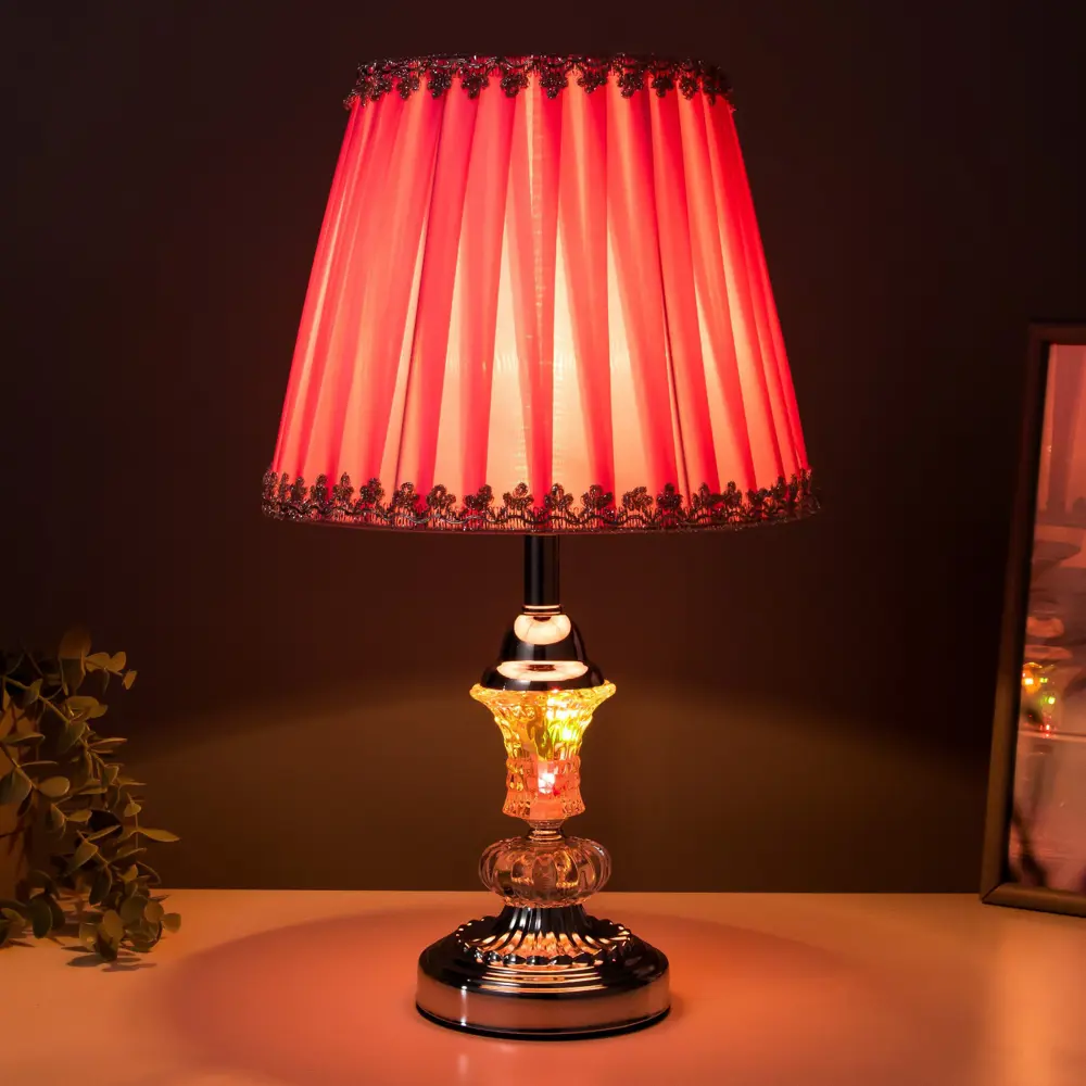 Фото 3 Настольная лампа RISALUX 3629894 цвет серый серебристый Фото 3 Настольная лампа RISALUX 3629894 цвет серый серебристый