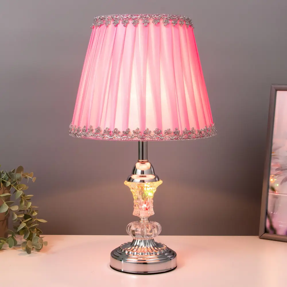 Фото 2 Настольная лампа RISALUX 3629894 цвет серый серебристый Фото 2 Настольная лампа RISALUX 3629894 цвет серый серебристый