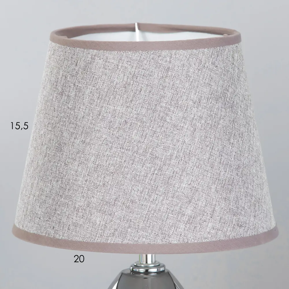 Фото 4 Настольная лампа RISALUX F761TT-840 9346646 цвет серый серебристый Фото 4 Настольная лампа RISALUX F761TT-840 9346646 цвет серый серебристый