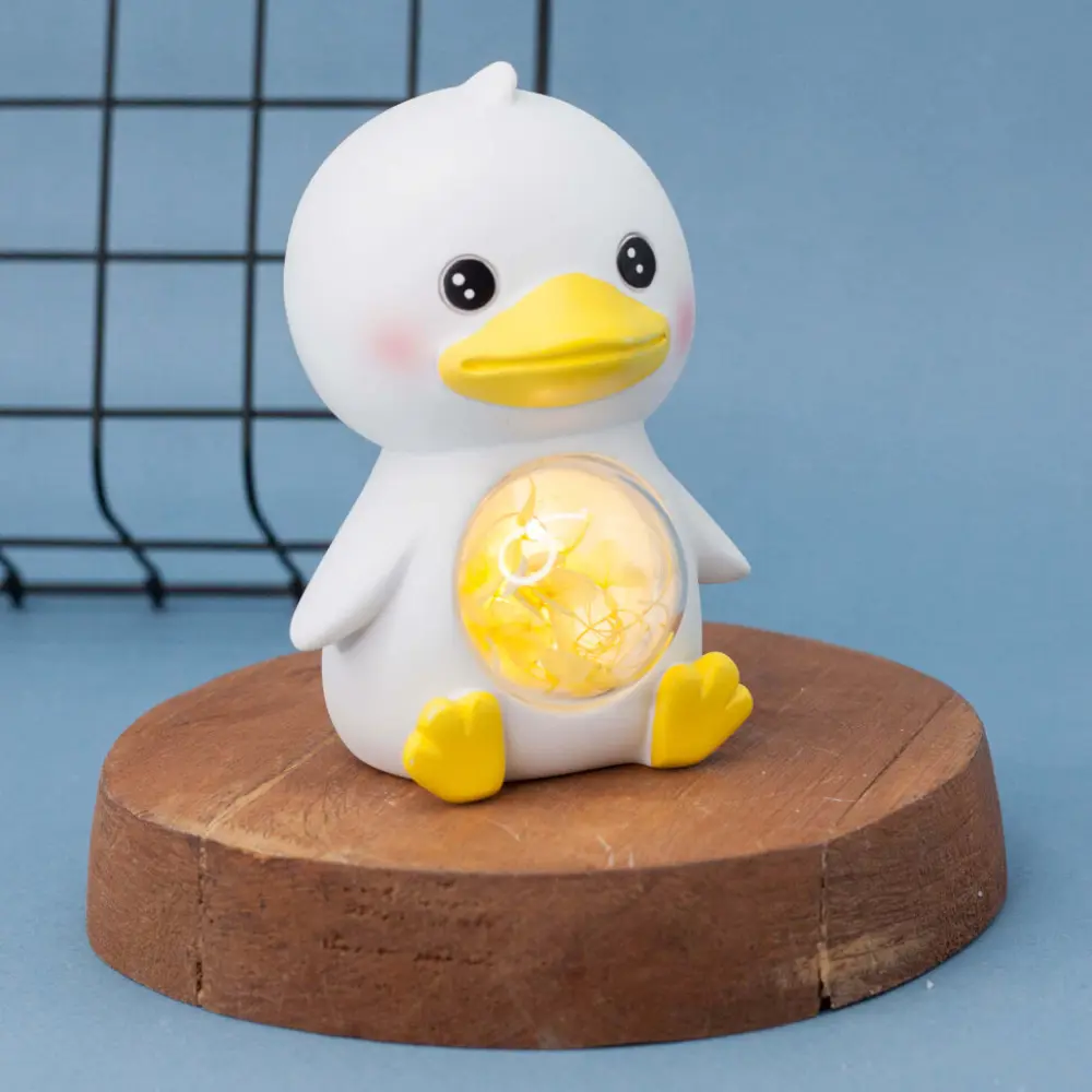 Фото 3 Ночник светодиодный NOBRAND Duck 83 2104-8A на батарейках, с выключателем Фото 3 Ночник светодиодный NOBRAND Duck 83 2104-8A на батарейках, с выключателем