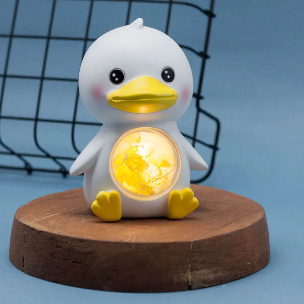 Фото Ночник светодиодный NOBRAND Duck 83 2104-8A на батарейках, с выключателем Фото Ночник светодиодный NOBRAND Duck 83 2104-8A на батарейках, с выключателем