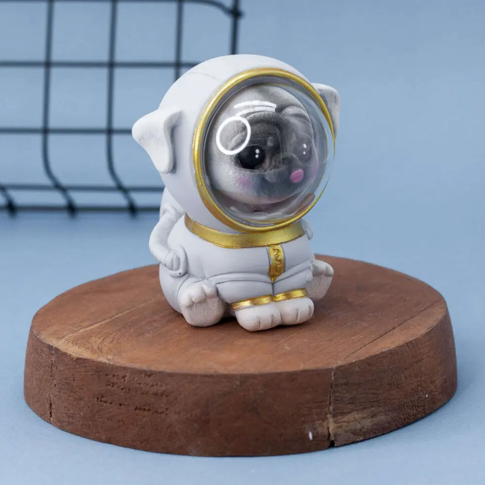 Фото 4 Ночник светодиодный NOBRAND Dog space suit 83 2108-4D на батарейках, с выключателем Фото 4 Ночник светодиодный NOBRAND Dog space suit 83 2108-4D на батарейках, с выключателем