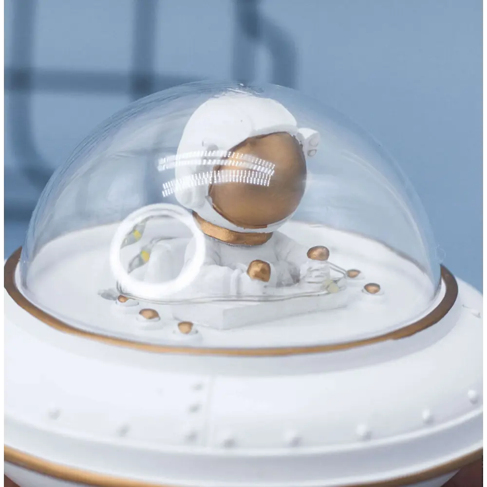 Фото 3 Ночник светодиодный NOBRAND Flying saucer 83 9018-31B на батарейках, с выключателем Фото 3 Ночник светодиодный NOBRAND Flying saucer 83 9018-31B на батарейках, с выключателем