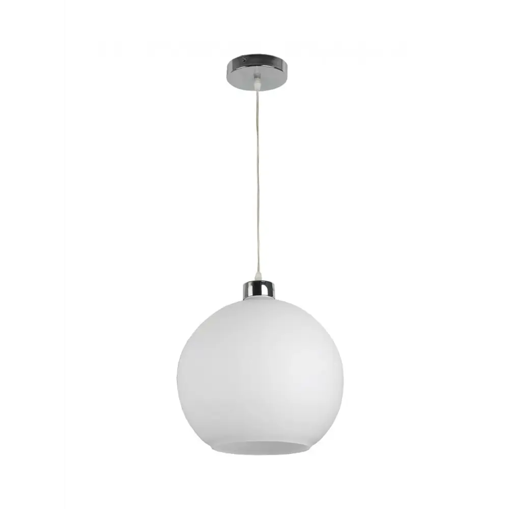 Фото Светильник подвесной TOPLIGHT TL4070D-01CH Barbra 1 лампа 2 м² цвет хром Фото Светильник подвесной TOPLIGHT TL4070D-01CH Barbra 1 лампа 2 м² цвет хром