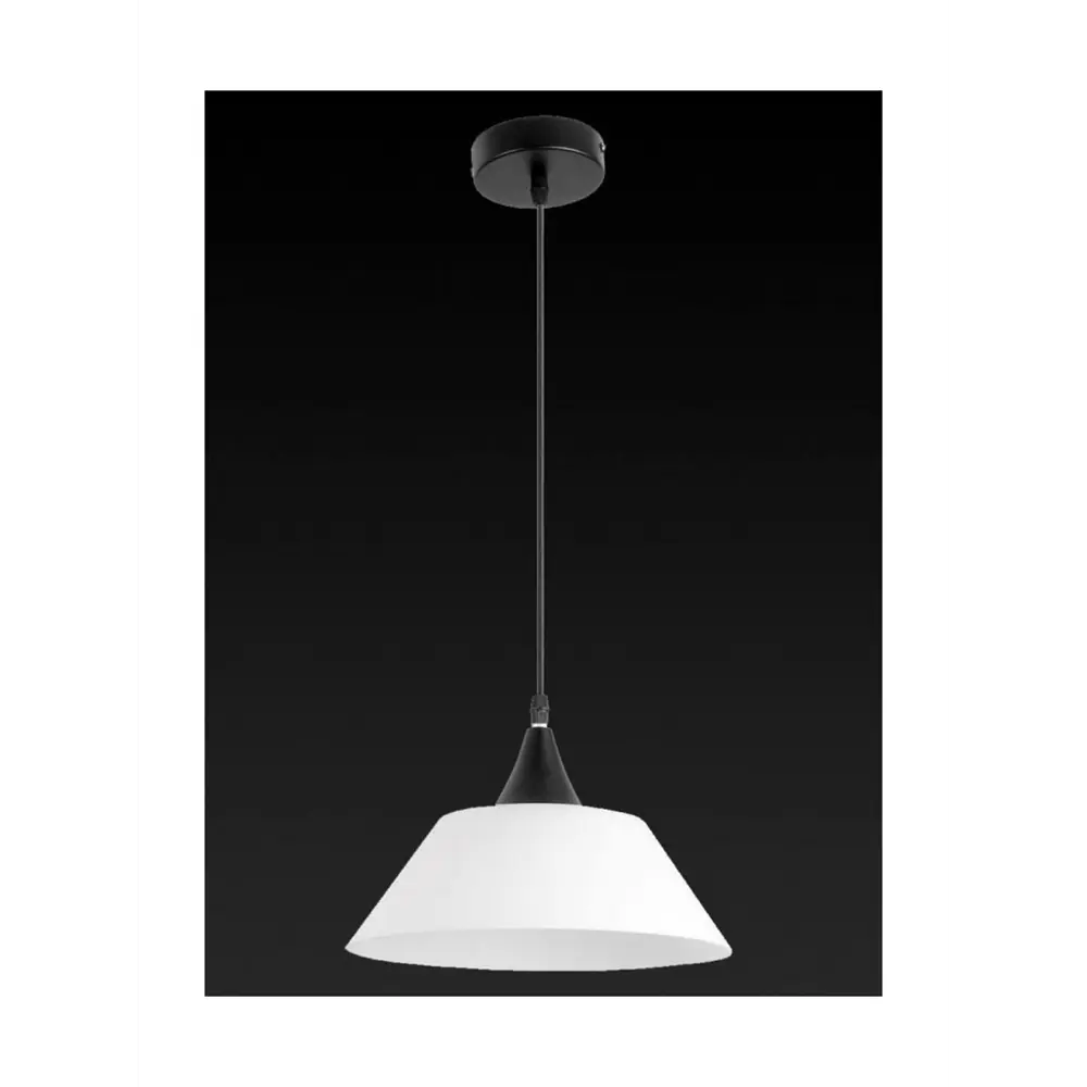 Фото 3 Светильник подвесной TOPLIGHT TL4430D-01BL Mabel 1 лампа 2 м² цвет черный Фото 3 Светильник подвесной TOPLIGHT TL4430D-01BL Mabel 1 лампа 2 м² цвет черный