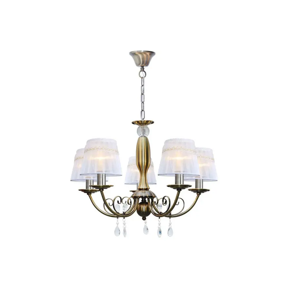 Фото Люстра подвесная TOPLIGHT TL1138-5H Gertrude 5 ламп 10 м² цвет бронза Фото Люстра подвесная TOPLIGHT TL1138-5H Gertrude 5 ламп 10 м² цвет бронза