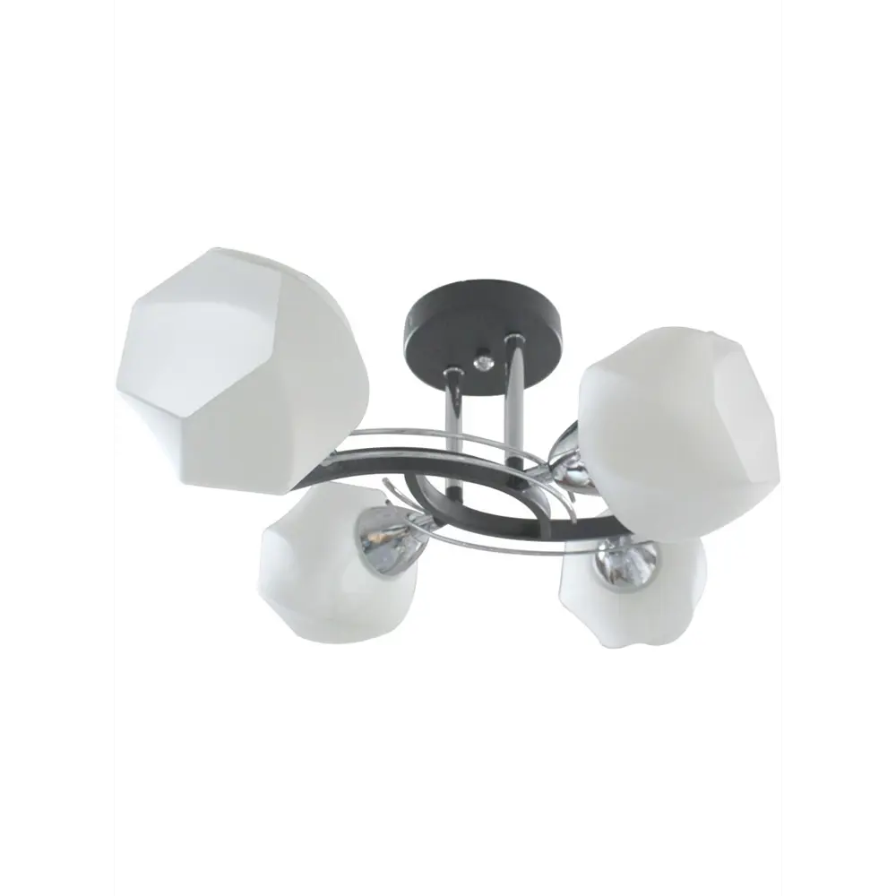 Фото Люстра потолочная TOPLIGHT TL7380X-04BC Lia 4 лампы 8 м² цвет черный Фото Люстра потолочная TOPLIGHT TL7380X-04BC Lia 4 лампы 8 м² цвет черный