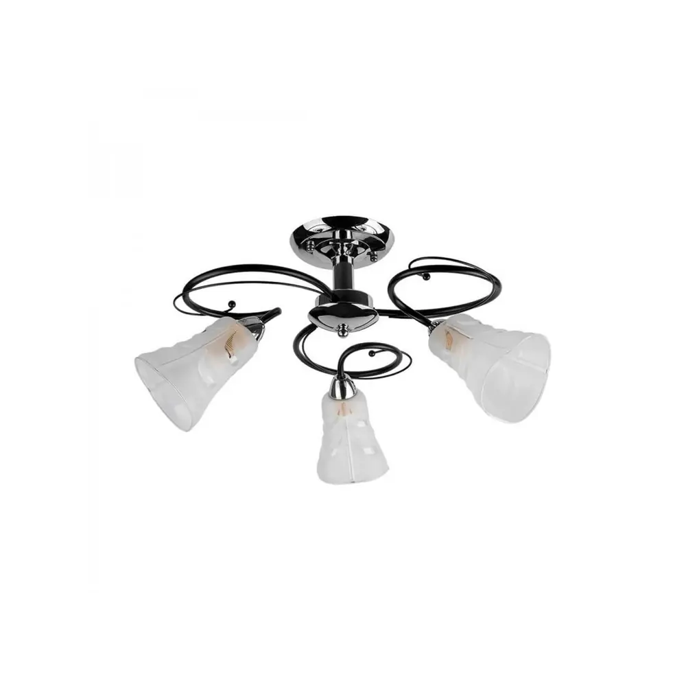 Фото Люстра потолочная TOPLIGHT TL2760X-03WC Linda 3 лампы 6 м² цвет хром Фото Люстра потолочная TOPLIGHT TL2760X-03WC Linda 3 лампы 6 м² цвет хром