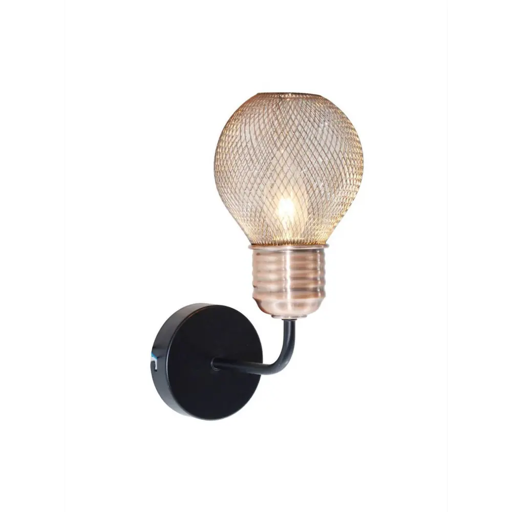 Фото Настенный светильник TOPLIGHT TL1155-1W Grissell цвет черный Фото Настенный светильник TOPLIGHT TL1155-1W Grissell цвет черный