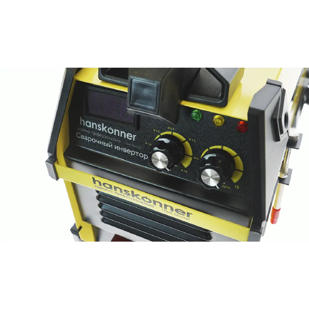 Фото 2 Сварочный аппарат инверторный Hanskonner HWM1200GEN, 20 А, 4 мм