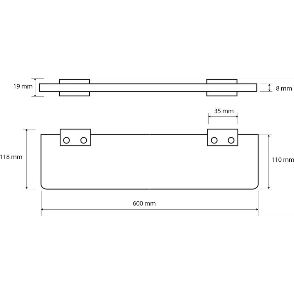 Фото 2 Полка Bemeta Nero 135002240 Фото 2 Полка Bemeta Nero 135002240