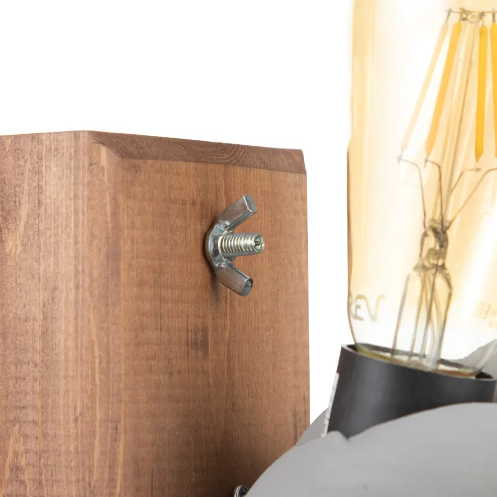 Фото 5 Настенный светильник BAYERLUX 7983670 цвет коричневый