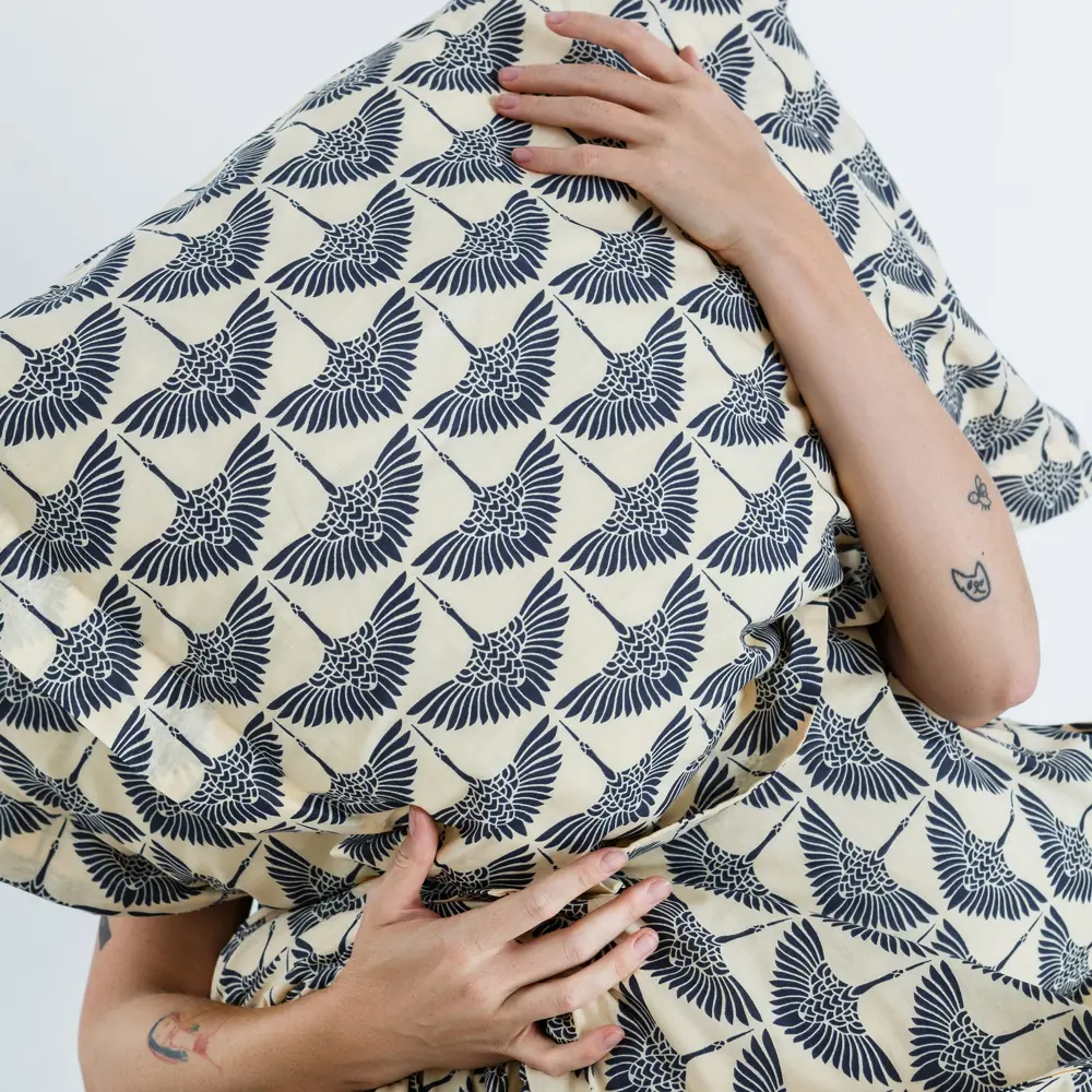 Фото 7 Комплект постельного белья Windslow Клеопатра двуспальный перкаль 50x70 см, разноцветный