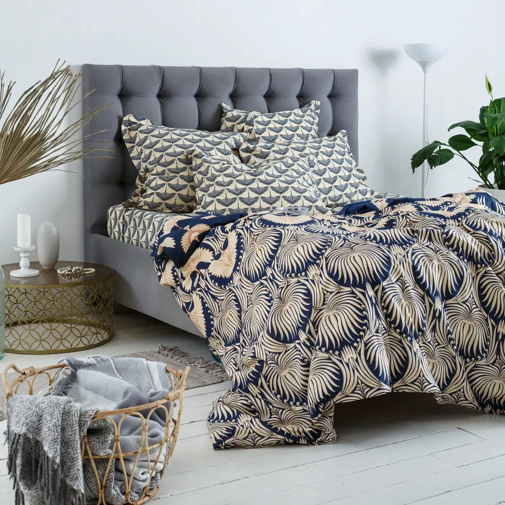 Фото 2 Комплект постельного белья Windslow Клеопатра двуспальный перкаль 50x70 см, разноцветный