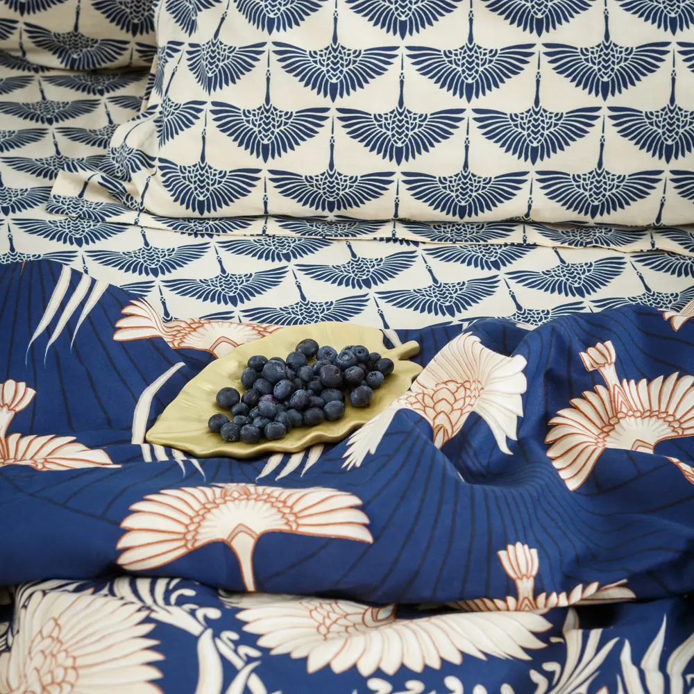 Фото 5 Комплект постельного белья Windslow Клеопатра двуспальный перкаль 50x70 см, разноцветный