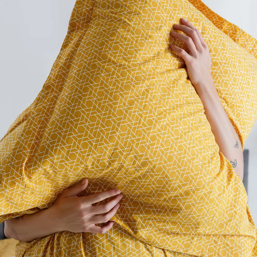 Фото 4 Комплект постельного белья Windslow Фенди двуспальный перкаль 50x70 см, разноцветный