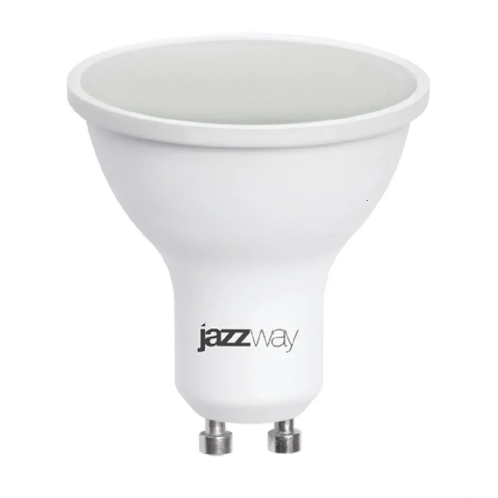 Фото Лампа светодиодная Jazzway 1033574 Pled Power GU10 230 В 7 Вт полусфера матовая 520 Лм нейтральный белый свет Фото Лампа светодиодная Jazzway 1033574 Pled Power GU10 230 В 7 Вт полусфера матовая 520 Лм нейтральный белый свет