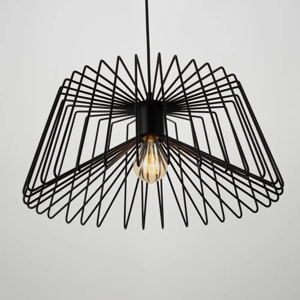 Фото 3 Светильник подвесной BAYERLUX 4388276 1 лампа 2 м² цвет черный Фото 3 Светильник подвесной BAYERLUX 4388276 1 лампа 2 м² цвет черный