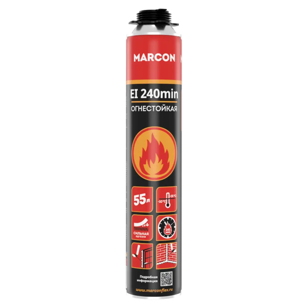Фото Пена монтажная профессиональная Marcon PRO 810 мл Фото Пена монтажная профессиональная Marcon PRO 810 мл