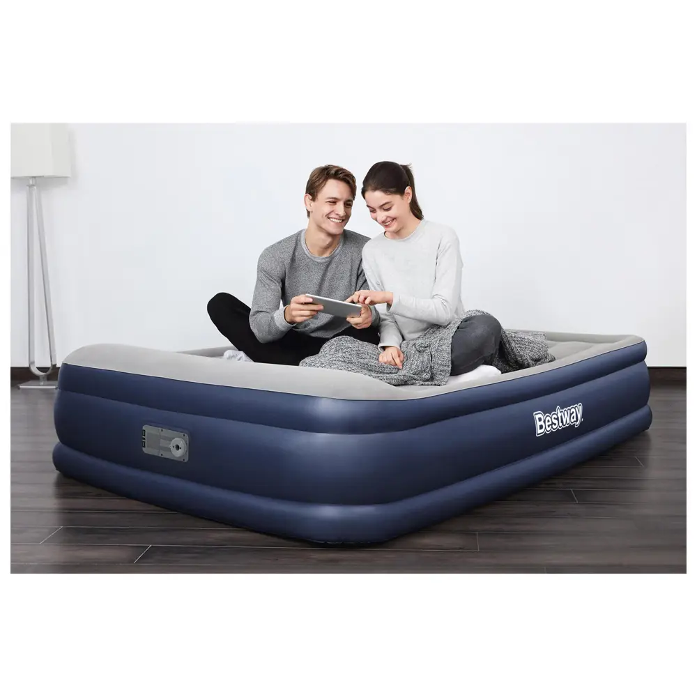 Фото 3 Кровать надувная Bestway 67630 Queen 203x152x46 см со встроенным электронасосом Фото 3 Кровать надувная Bestway 67630 Queen 203x152x46 см со встроенным электронасосом