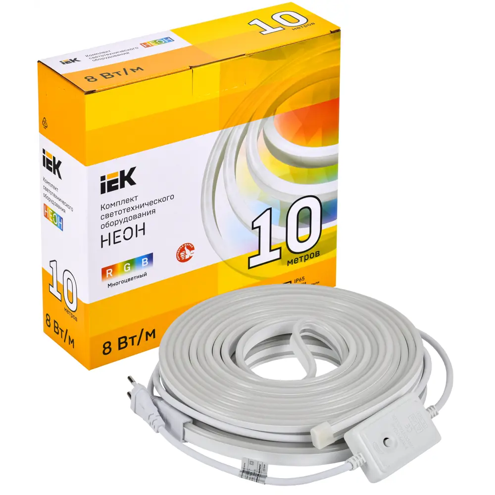 Фото Светодиодная лента IEK LSR5-RGB-060-65-2-10-S0 SMD 5050 60 диод/8 Вт/м 220 В IP65 10 м изменение цвета RGB Фото Светодиодная лента IEK LSR5-RGB-060-65-2-10-S0 SMD 5050 60 диод/8 Вт/м 220 В IP65 10 м изменение цвета RGB