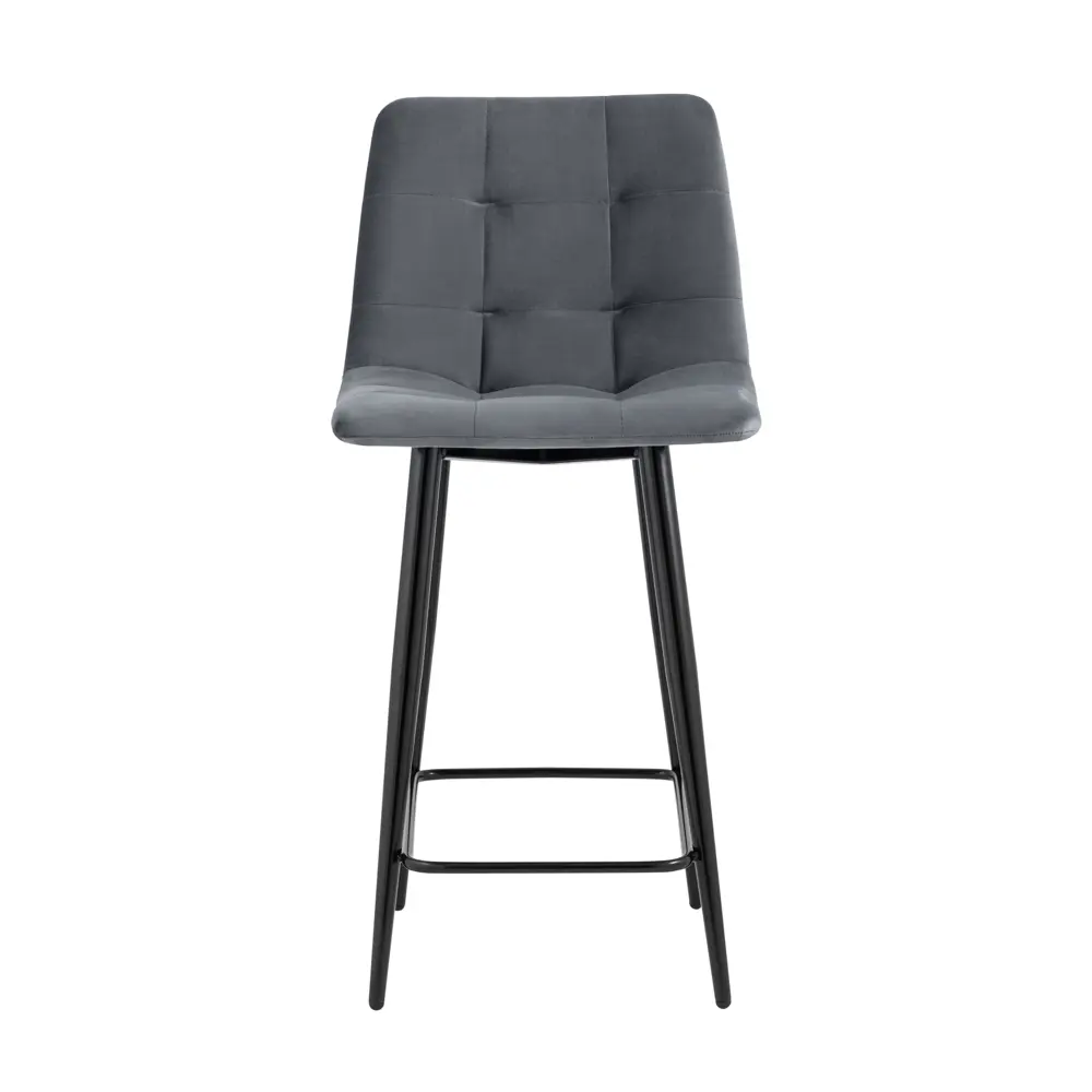 Фото 4 Комплект барных стульев 2 шт Джанго 44x88x50 цвет темно-серый