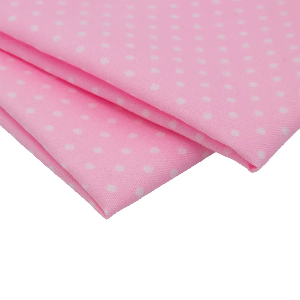 Фото Ткань в мелкий рисунок Astra & Craft 50 x 50 см 100% полиэстер 397-10 розовый