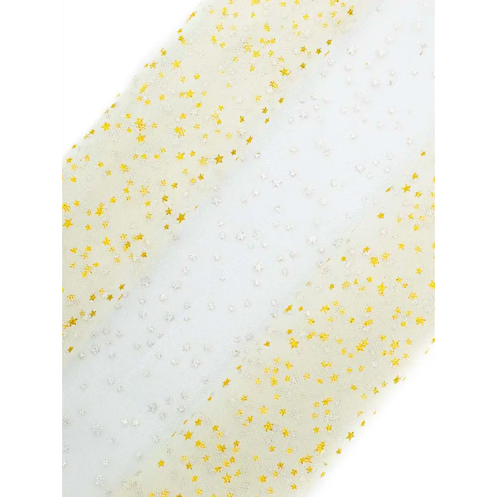 Фото Фатин со звездочками Айрис 50 x 50см беж Фото Фатин со звездочками Айрис 50 x 50см беж