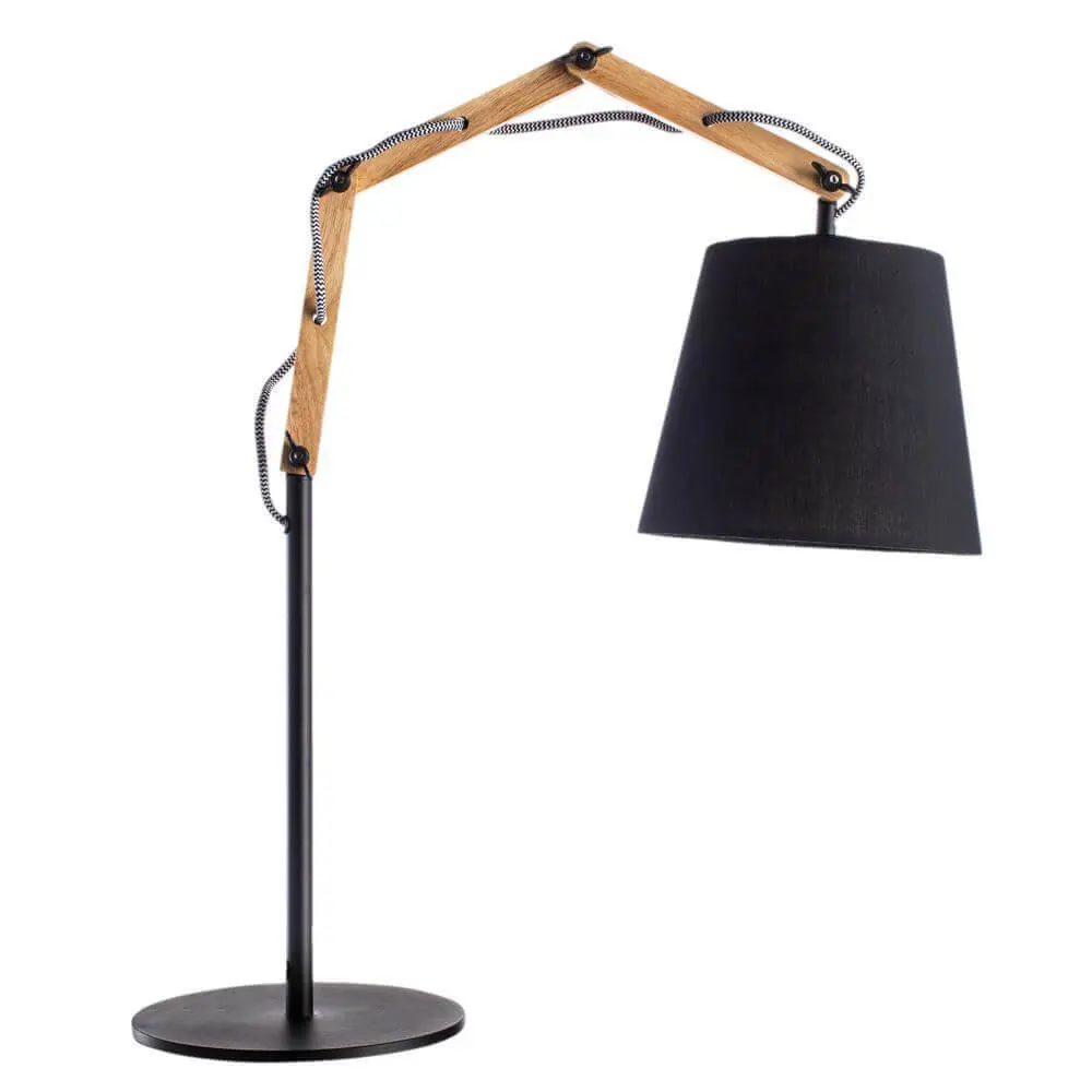 Фото Настольная лампа ARTE LAMP A5700LT-1BK цвет коричневый Фото Настольная лампа ARTE LAMP A5700LT-1BK цвет коричневый