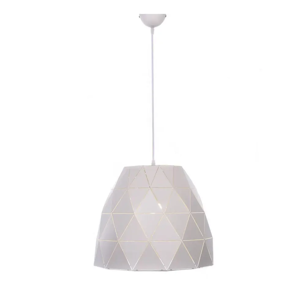 Фото Светильник подвесной LUMINA DECO LDP 7415 WT Dukka 1 лампа цвет белый Фото Светильник подвесной LUMINA DECO LDP 7415 WT Dukka 1 лампа цвет белый