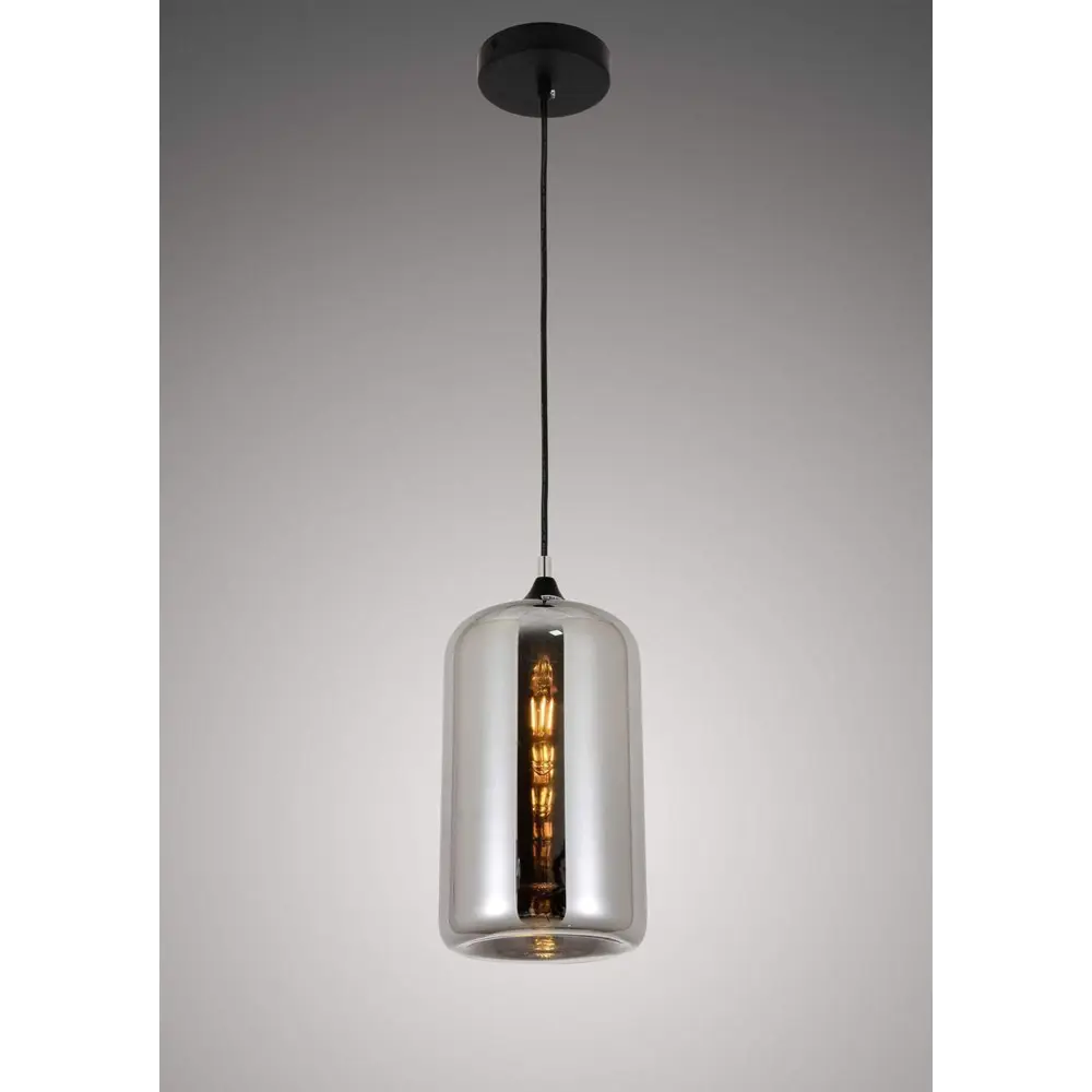 Фото 2 Светильник подвесной LUMINA DECO LDP 6813 GY Monti 1 лампа цвет дымно-серый Фото 2 Светильник подвесной LUMINA DECO LDP 6813 GY Monti 1 лампа цвет дымно-серый