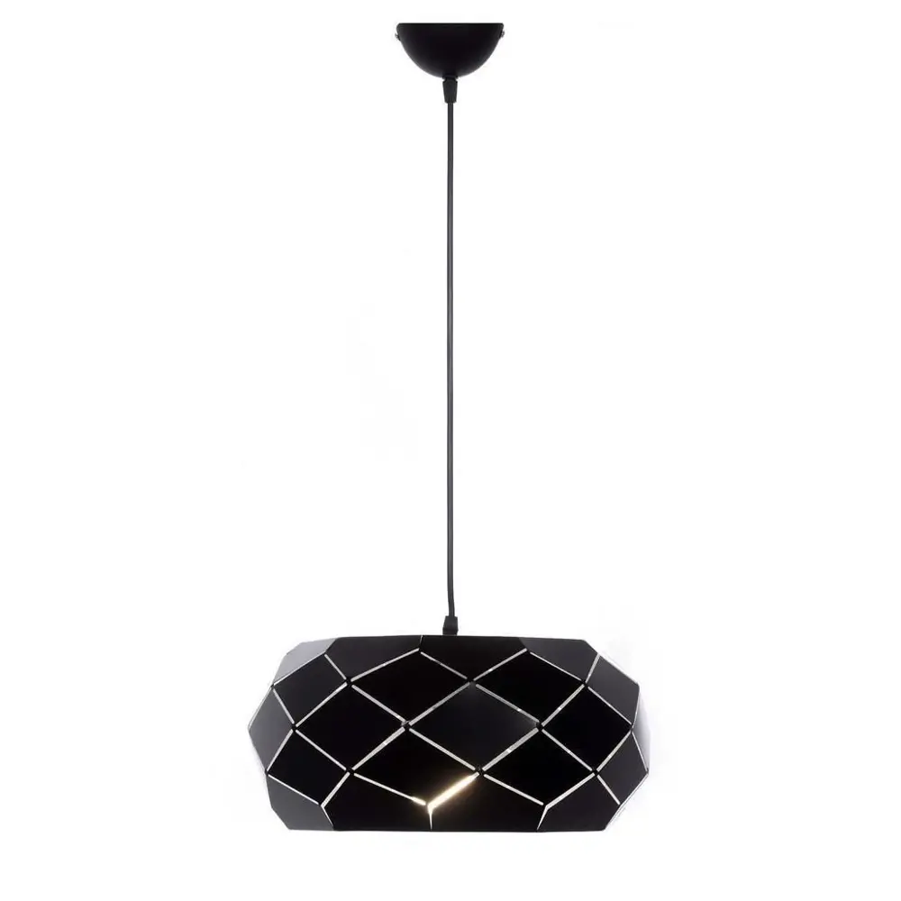 Фото Светильник подвесной LUMINA DECO LDP 7443 BK Rokka 1 лампа цвет черный Фото Светильник подвесной LUMINA DECO LDP 7443 BK Rokka 1 лампа цвет черный