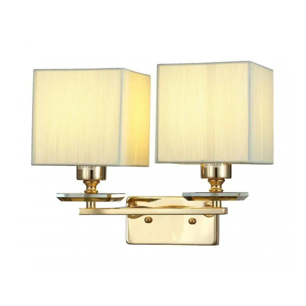 Фото Настенный светильник LUMINA DECO LDW 17100-2 GD Liniano цвет золотой