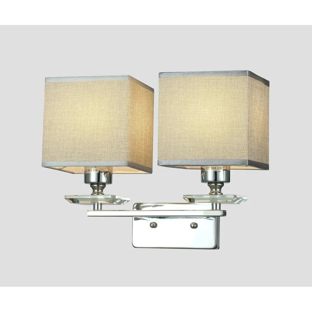Фото 2 Настенный светильник LUMINA DECO LDW 17100-2 CHR Liniano цвет хром Фото 2 Настенный светильник LUMINA DECO LDW 17100-2 CHR Liniano цвет хром