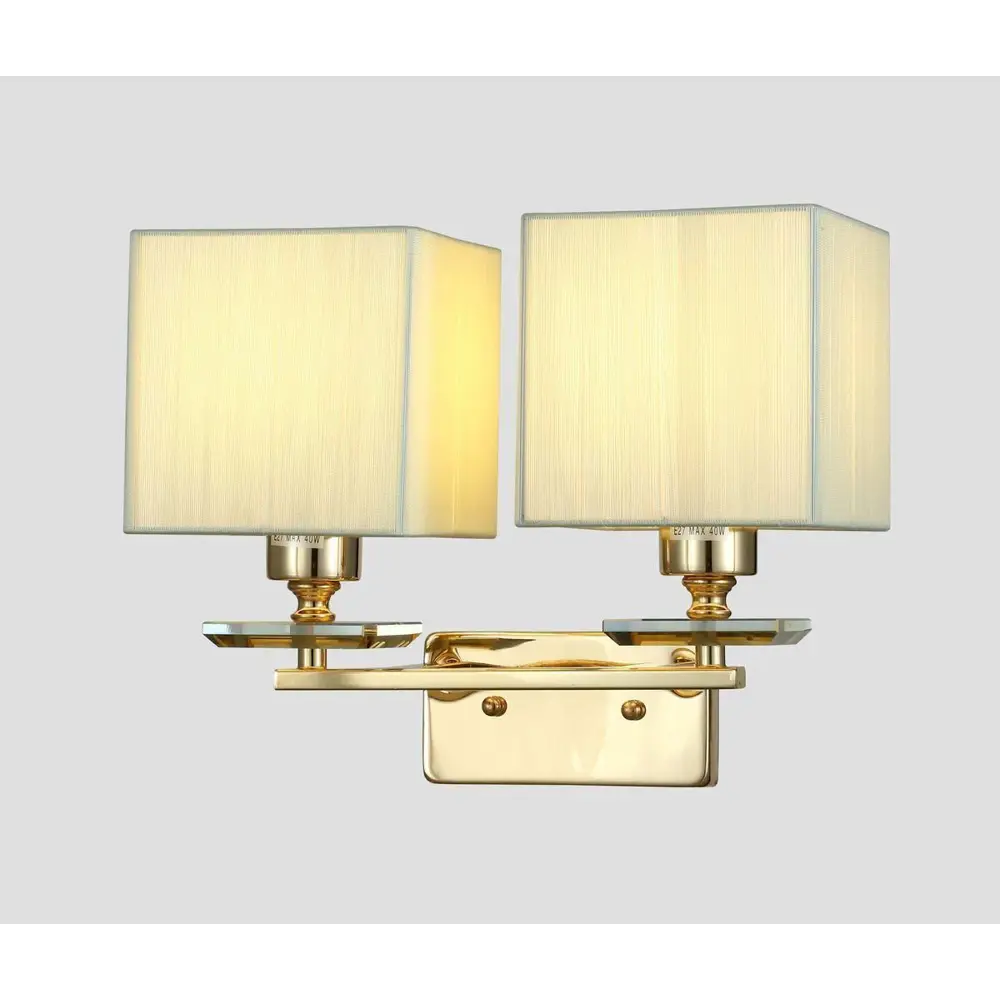 Фото 2 Настенный светильник LUMINA DECO LDW 17100-2 GD Liniano цвет золотой