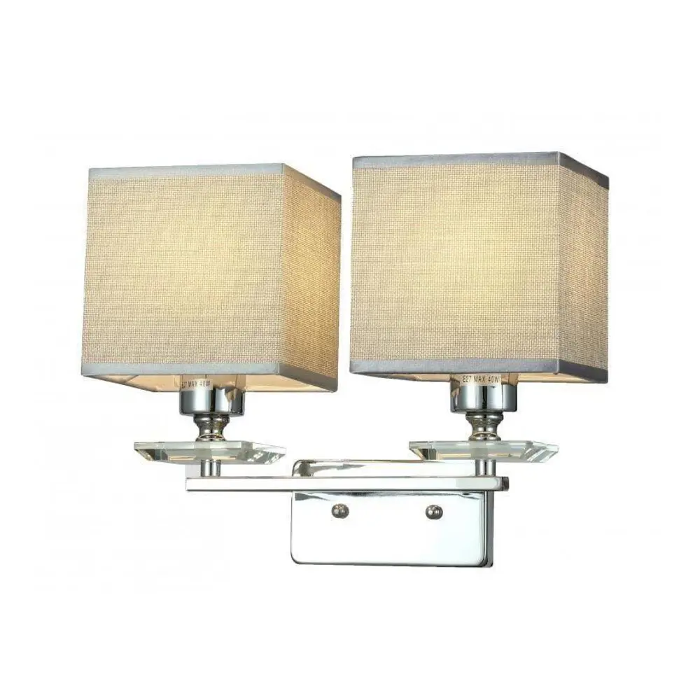 Фото Настенный светильник LUMINA DECO LDW 17100-2 CHR Liniano цвет хром Фото Настенный светильник LUMINA DECO LDW 17100-2 CHR Liniano цвет хром